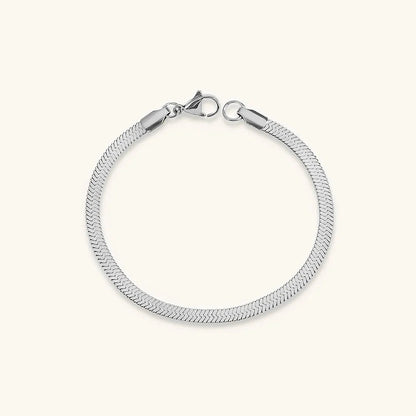 [Royal Vicky]Vida Gold Herringbone Bracelet