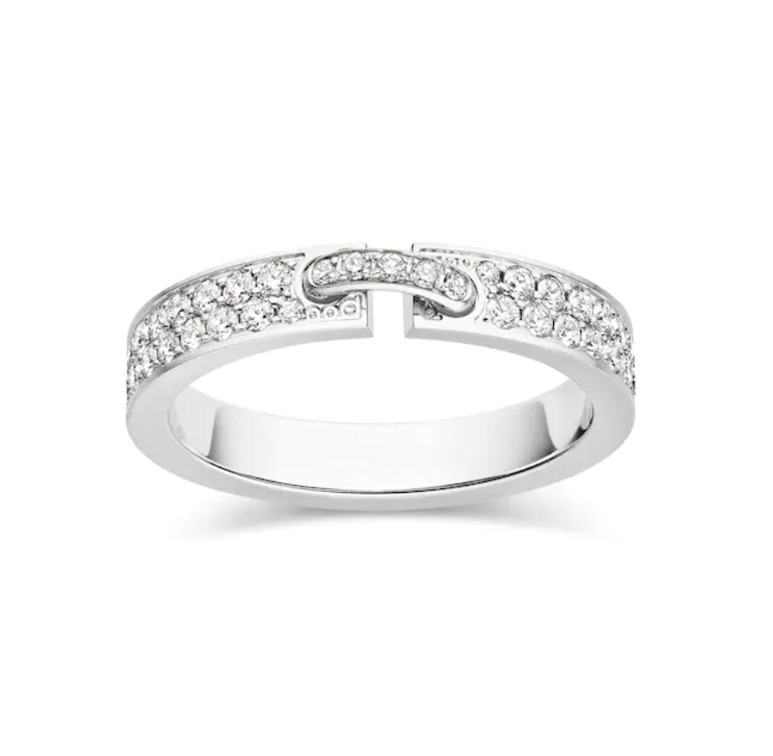 [Vicky]ALLIANCE LIENS VIDENCE PAVED DIAMOND 4MM RING