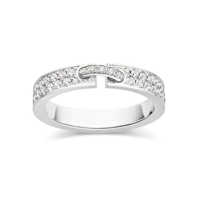 [Vicky]ALLIANCE LIENS VIDENCE PAVED DIAMOND 4MM RING