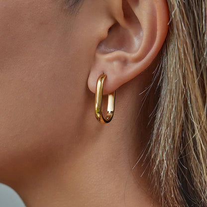 [Royal Vicky]Clarabelle Staple Gold Hoops Bundle