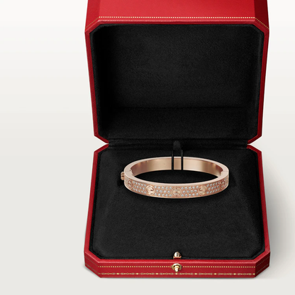 [Vicky]LOVE BRACELET 6.1MM DIAMOND-PAVED