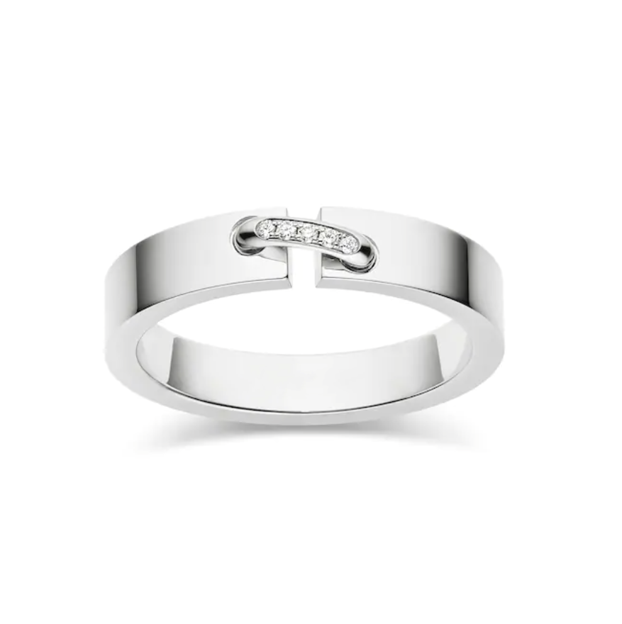 [Vicky]ALLIANCE LIENS VIDENCE DIAMOND 4MM RING
