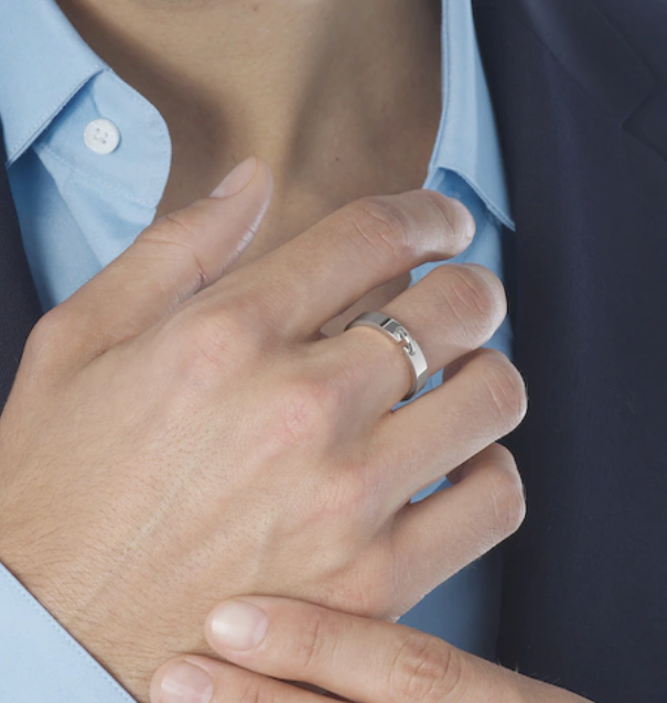 [Vicky]ALLIANCE LIENS VIDENCE 4MM RING