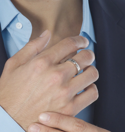 [Vicky]ALLIANCE LIENS VIDENCE 4MM RING