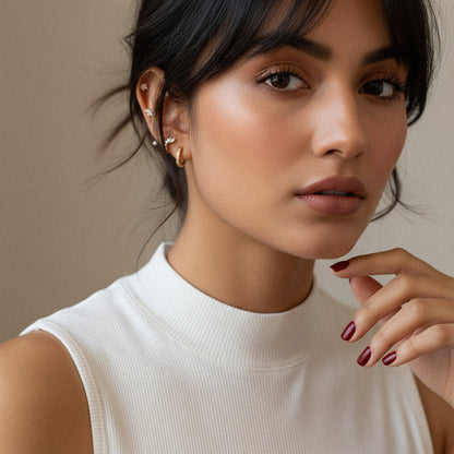 [Royal Vicky]Essential Diamond Earrings Bundle