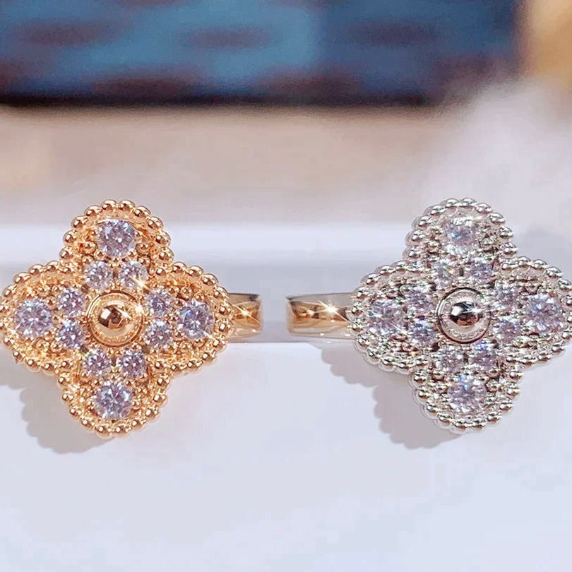 [Vicky]CLOVER DIAMOND RING