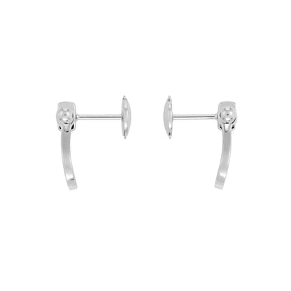 [Vicky]FORCE 10 FULL DIAMOND STUD EARRINGS MINI MODEL