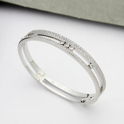 [Vicky]Move Romane pavé bangle