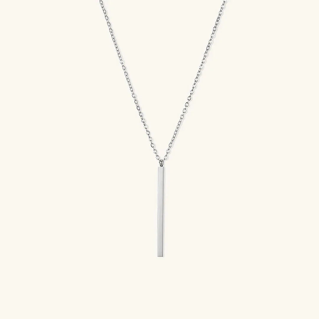 [Royal Vicky]Allison Gold Bar Necklace