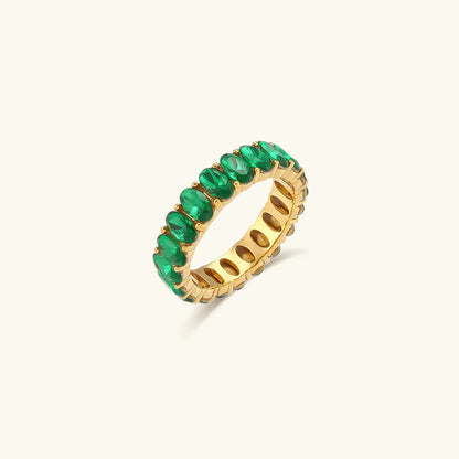 [Royal Vicky]Antoinette Diamond Simulant Gold Ring