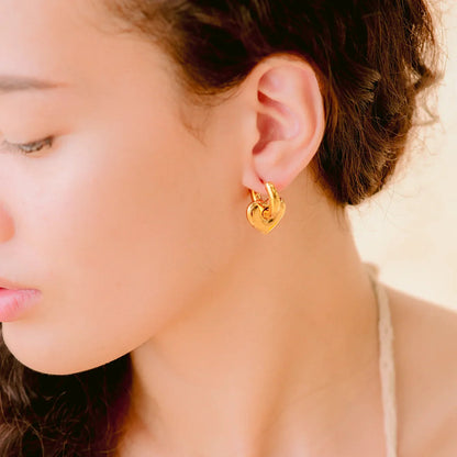 [Royal Vicky]Aria's Arrow Gold Earrings