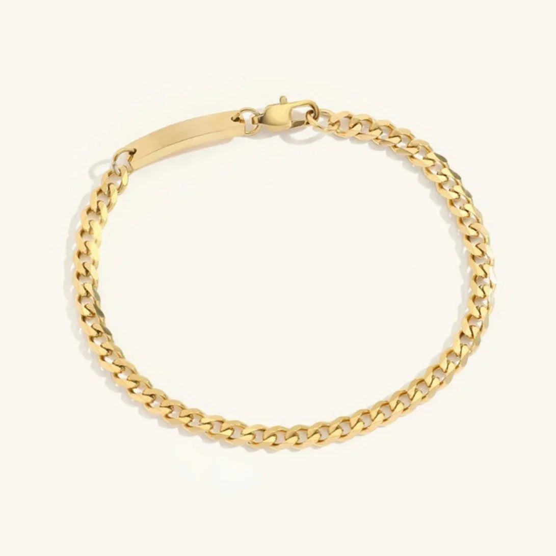[Royal Vicky]Rosemary Gold Chain Bracelet