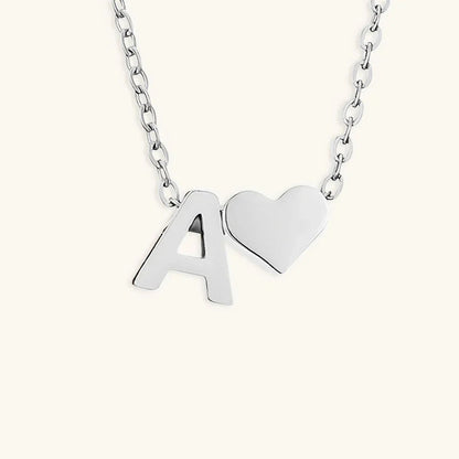 [Royal Vicky]Ria Initial Letter Gold Necklace