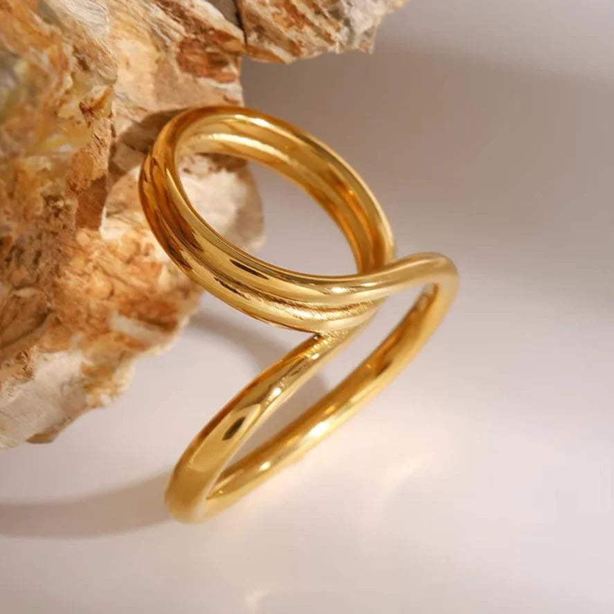 [Royal Vicky]Meri Contemporary Gold Ring