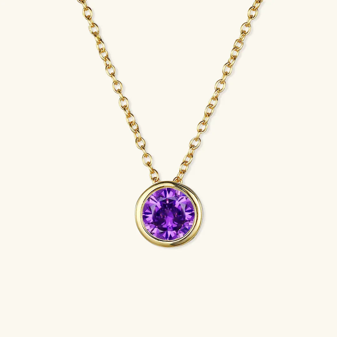 [Royal Vicky]Amelia Birthstone Necklace