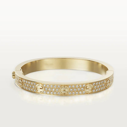 [Vicky]LOVE BRACELET 6.1MM DIAMOND-PAVED
