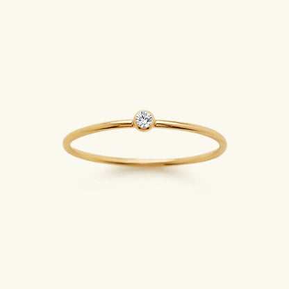 [Royal Vicky]Amelia Birthstone Stacker Ring