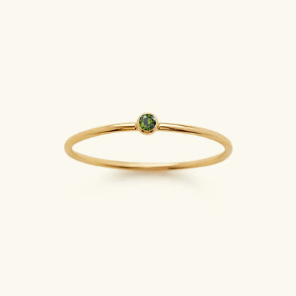[Royal Vicky]Amelia Birthstone Stacker Ring
