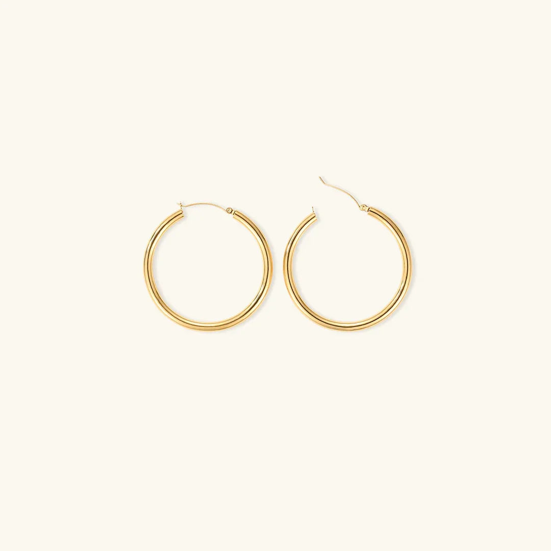 [Royal Vicky]Broad Round Hoops