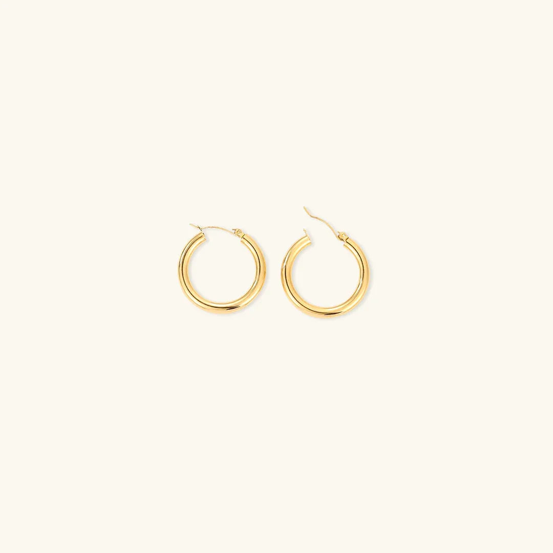 [Royal Vicky]Broad Round Hoops
