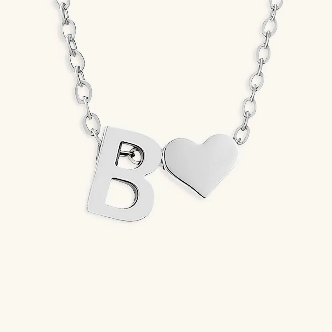 [Royal Vicky]Ria Initial Letter Gold Necklace