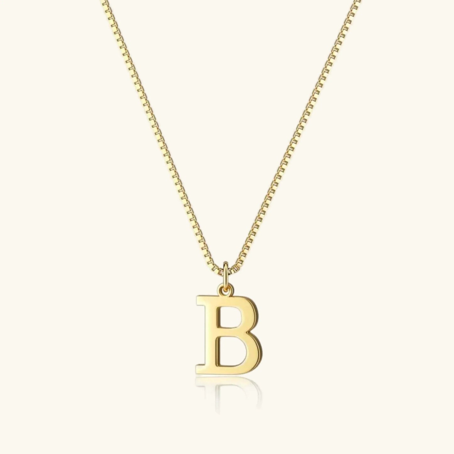[Royal Vicky]Therese Letter Initial Gold Necklace