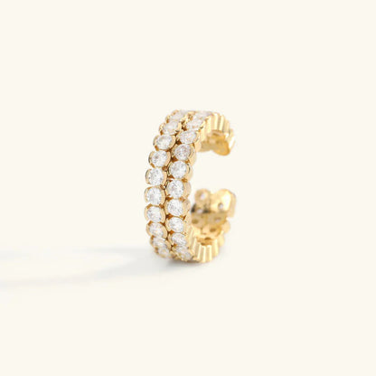 [Royal Vicky]Cassandra Studded Gold Ring