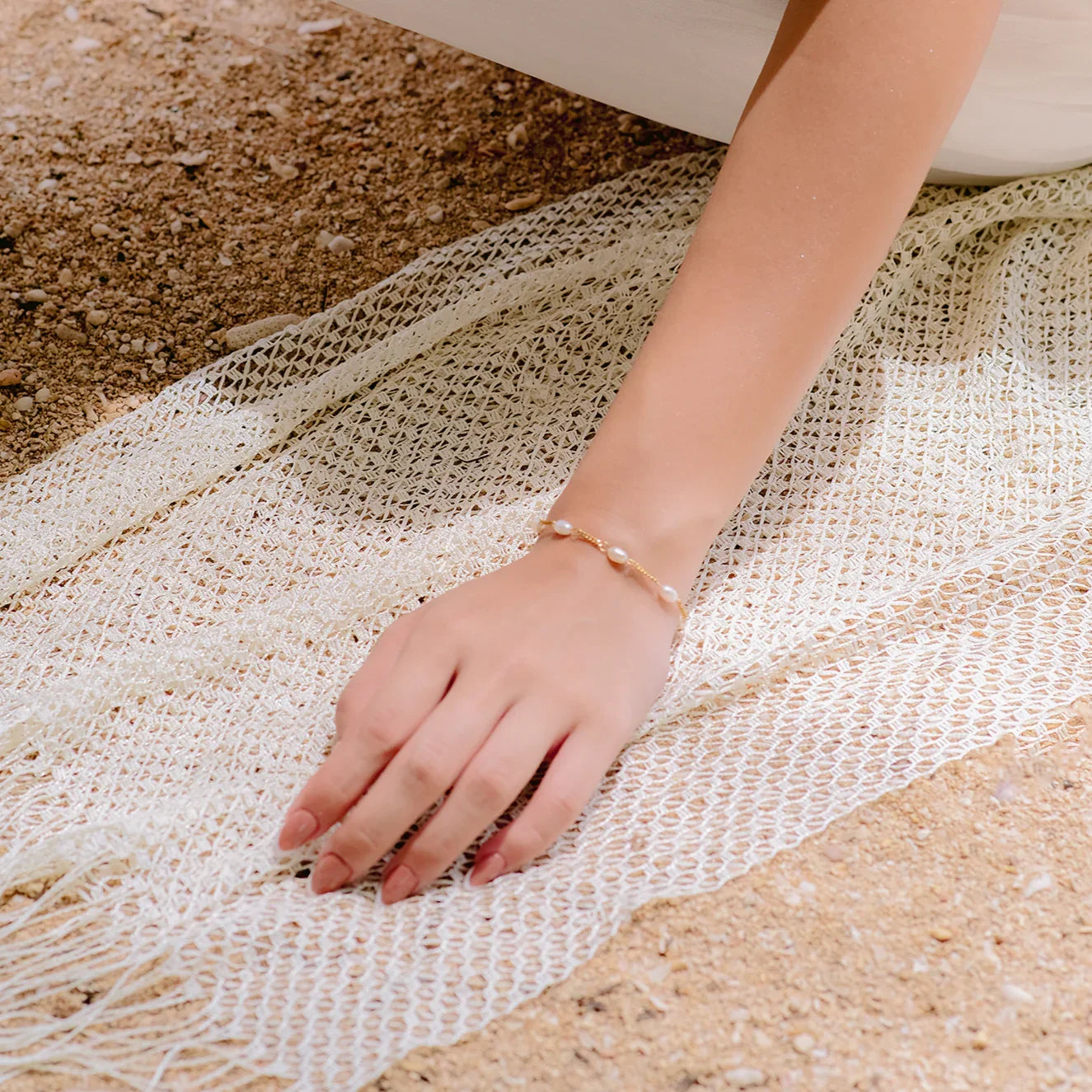 [Royal Vicky]Coralie Freshwater Pearl Bracelet
