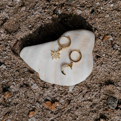 [Royal Vicky]Cosmia Gold Earrings