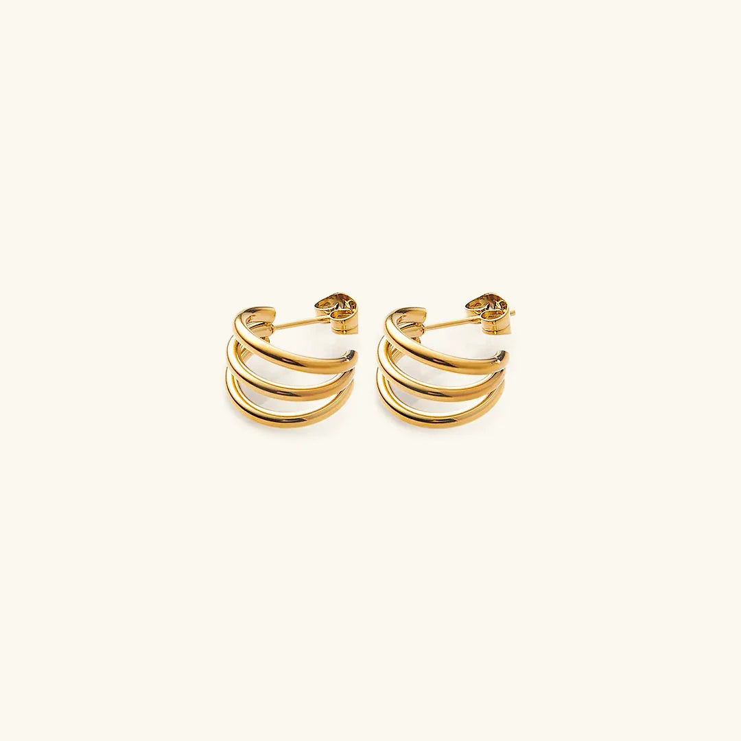[Royal Vicky]Cradle Gold Earrings