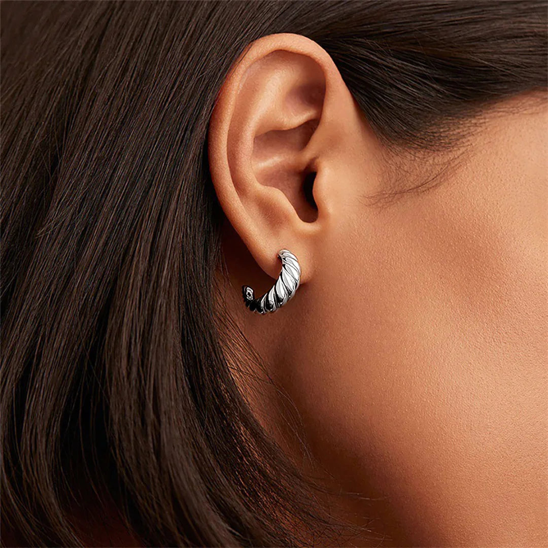 [Royal Vicky]Croissant Arc Earrings