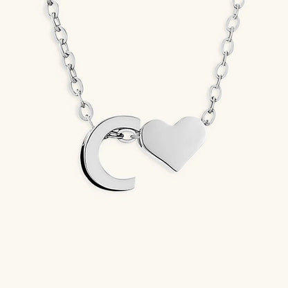 [Royal Vicky]Ria Initial Letter Gold Necklace
