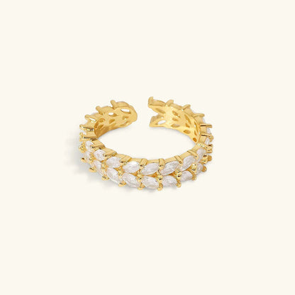 [Royal Vicky]Clarisse Patterned Gold Ring