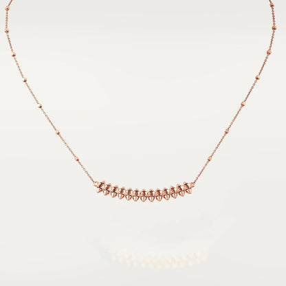 [Vicky]CLASH PINK GOLD NECKLACE