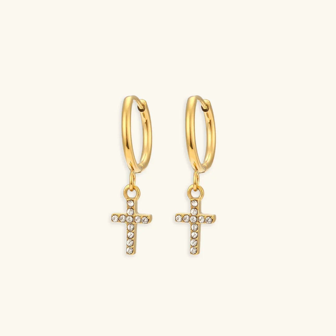 [Royal Vicky]Margaret Gold Earrings