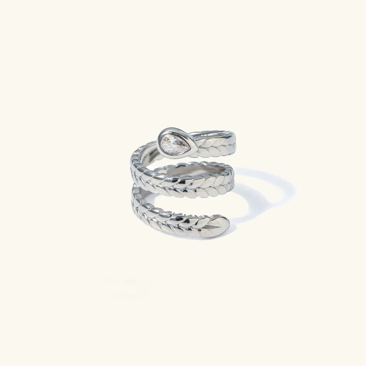 [Royal Vicky]Davina Gold Serpent Ring