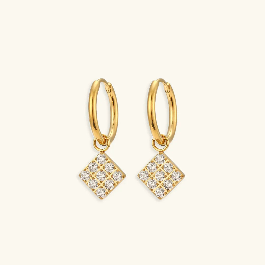 [Royal Vicky]Margaret Gold Earrings