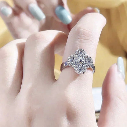 [Vicky]CLOVER DIAMOND RING