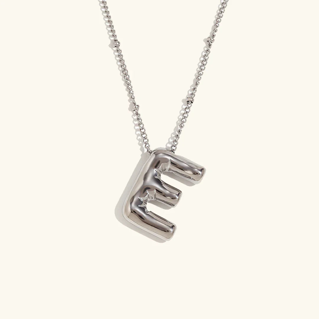 [Royal Vicky]Balloon Gold Initial Necklace