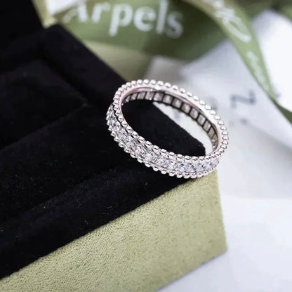 [Vicky]PERLEE DIAMOND SILVER RING