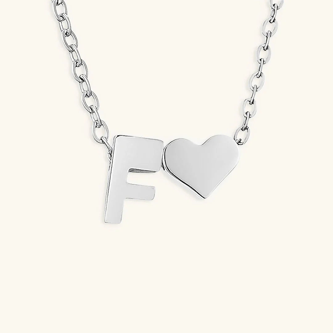 [Royal Vicky]Ria Initial Letter Gold Necklace