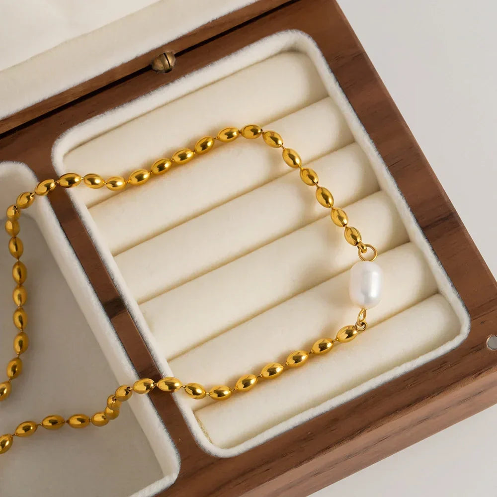 [Royal Vicky]Neptune Freshwater Pearl Necklace
