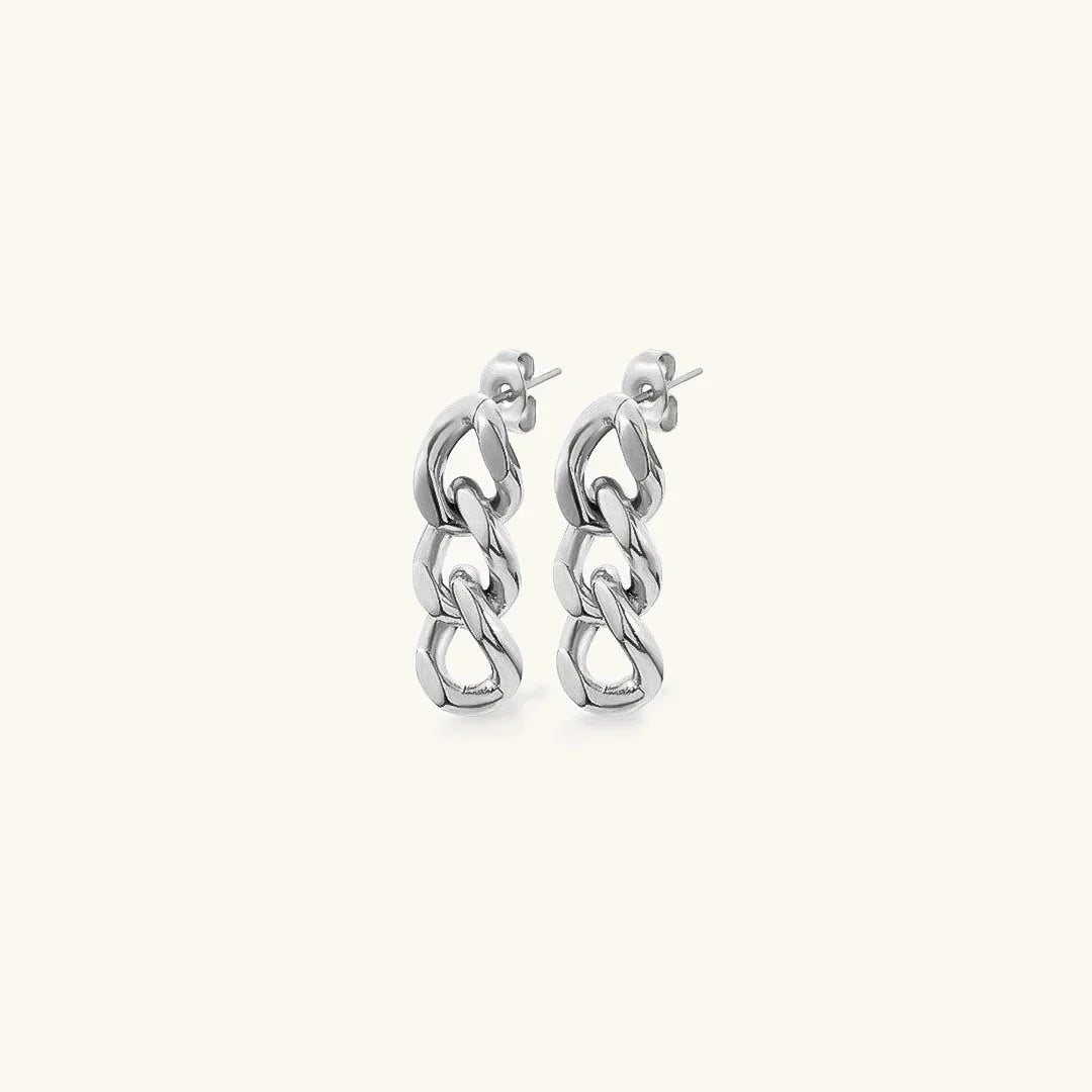 [Royal Vicky]Giselle Gold Chain Earring