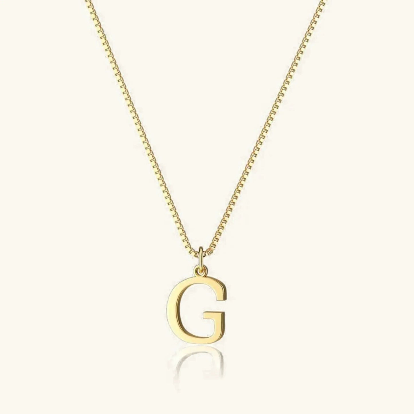 [Royal Vicky]Therese Letter Initial Gold Necklace