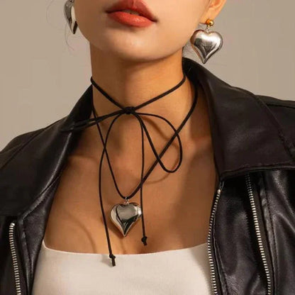 [Royal Vicky]Lavine Heart Necklace