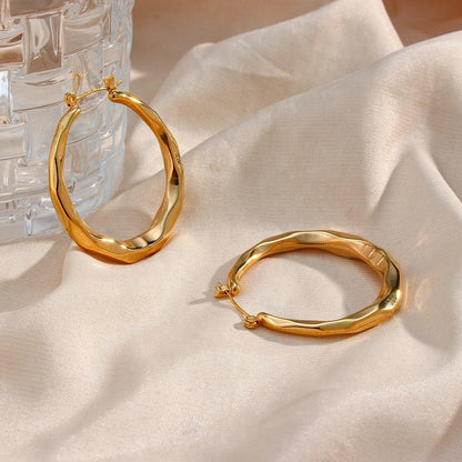 [Royal Vicky]Aire Hoop Earrings