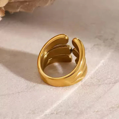[Royal Vicky]Cassiel Layered Gold Ring
