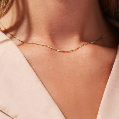 [Royal Vicky]Geordyn Gold Chain Necklace