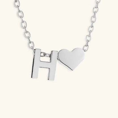 [Royal Vicky]Ria Initial Letter Gold Necklace