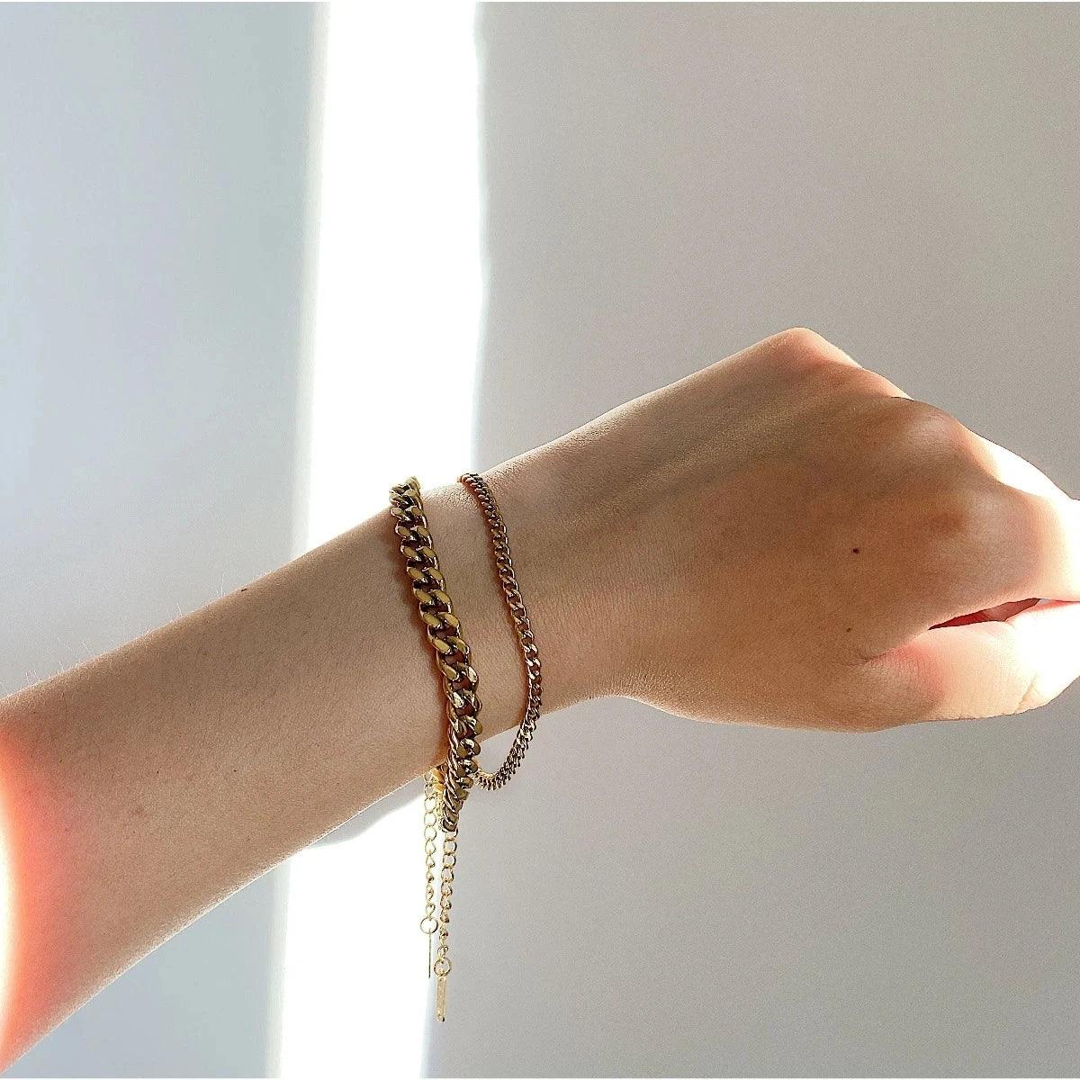 [Royal Vicky]Jean Gold Chain Bracelet